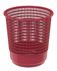 Dustbin-Plastic-Red