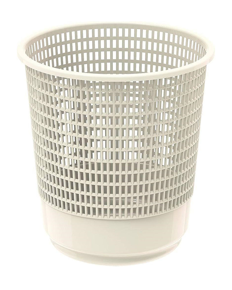 Dustbin-Plastic-White