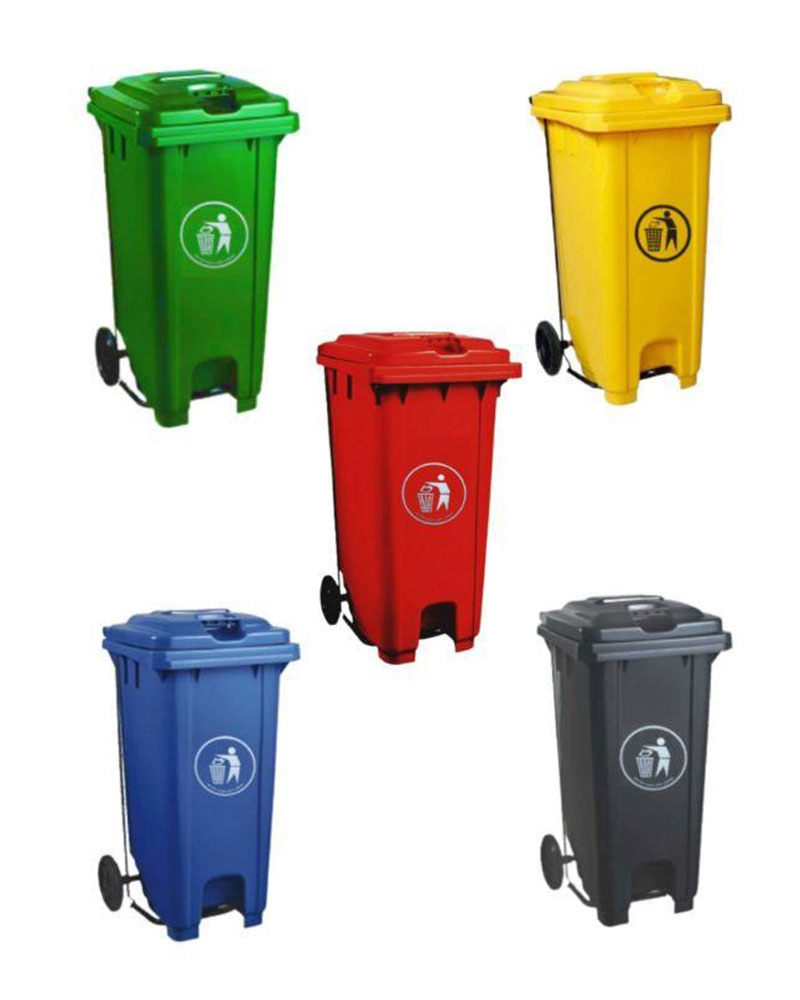 Garbage-bin-with-wheel-and-Center-Pedal-120-LTR-130-LTR